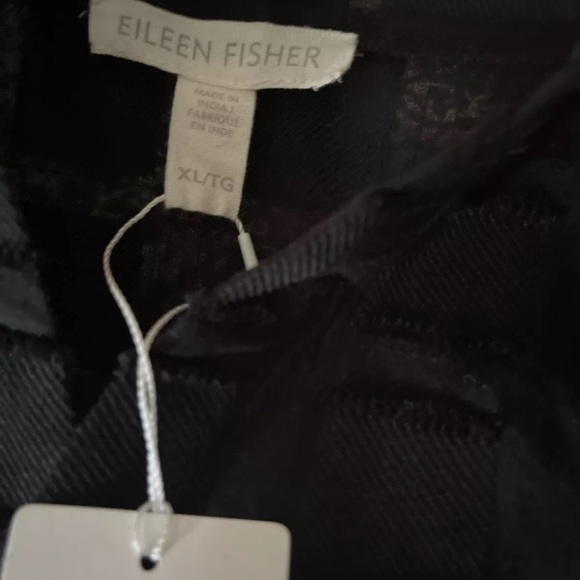 Eileen Fisher Org. Cotton Elbow Sleeve Kimono Jacket Large NWT - Picture 5 of 7